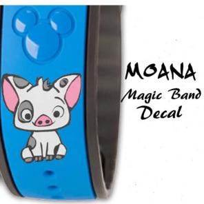 Moana Pua the Pig Magic Band Decal