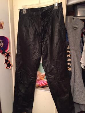 vintage wilsons leather pants