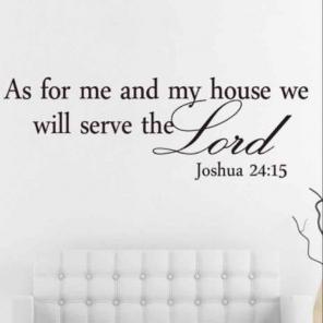 Me My House Words Wall Sticker Decals