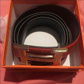 Orange Hermes Belt