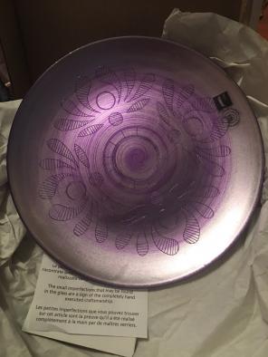 Unique Purple Plates , 6 Pieces , 20 Cm