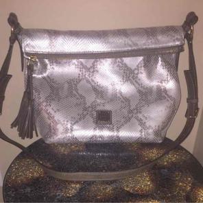Dooney & Bourke python bag