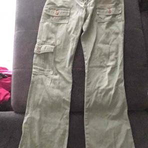 OD green cargo pants.