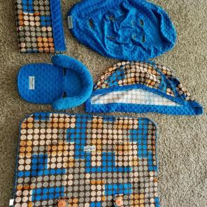 Car seat cover set