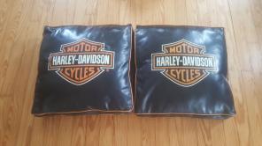 Harley Davidson soft leathchair cushions