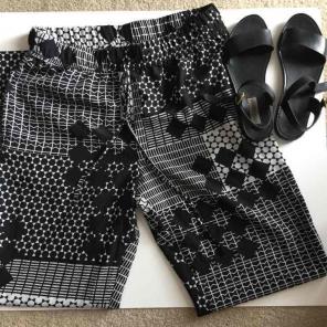 Adrienne Vittadini Black and White Pants