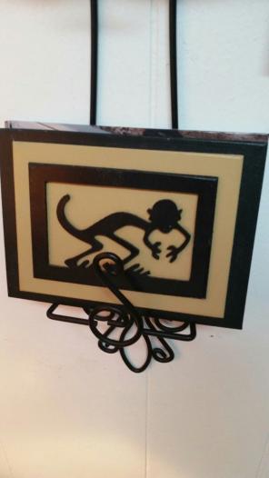 Layered wood frame or card