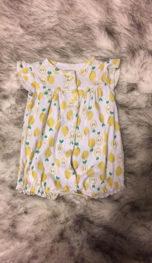 Carters Lemon Romper