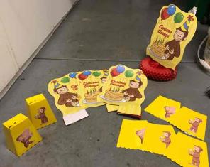 Curious george decorations for girl