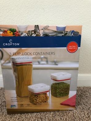 flip flop plastic storage containers