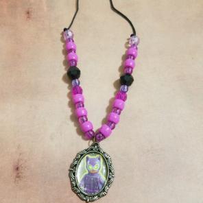 Catwoman kid necklace