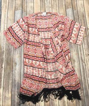 Small LuLaRoe Monroe Kimono