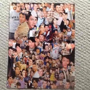 Nick Jonas big collage