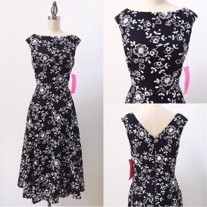 NWT Betsey Johnson Lace Midi Dress 4