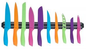 10 pc knife set with magnetic bar