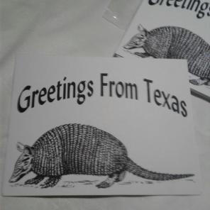 WWB-147/Note Cards/Greetings From Texas