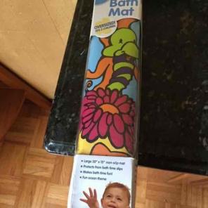 Oversized non slip bath mat