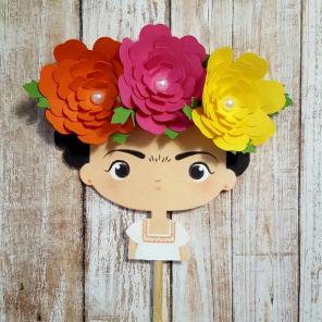 Frida Kahlo Cake Topper