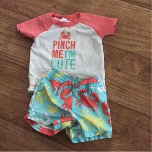 Carter's 3 Months Boy swim outfit
