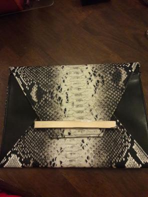 Animal Print Clutch