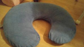 Blue boppy cover
