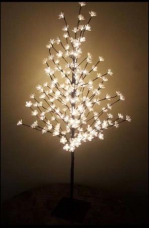 Floor Lamp Cherry Light Christmas Tree