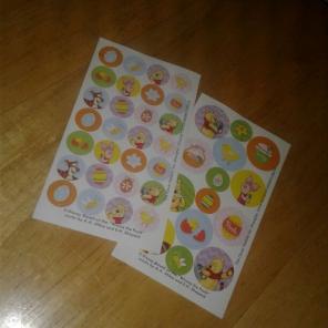 winnie the pooh Easter stickers