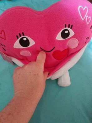 Cute stuffed heart
