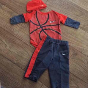 Nike 6-9 Month Boys basketball Outfit