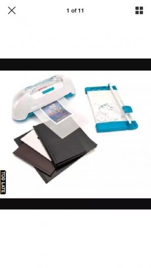 NIB Your Story Laminator And Book Binder