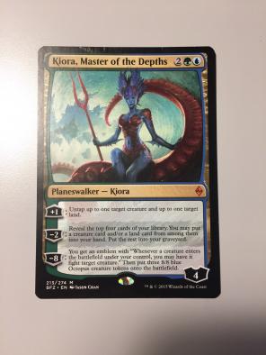Mtg PLANESWALKER MYTHIC Kiora