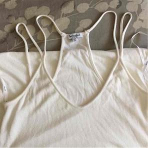 Splendid High Low Ribbed Tank Dress