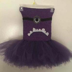 Purple Minions Tutu