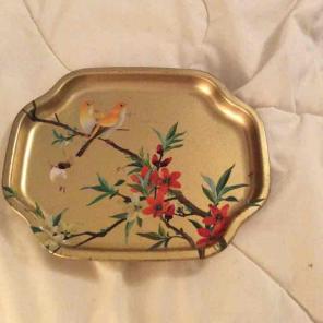 Elete metal tray small