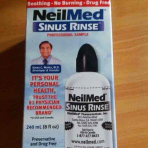 Neilmed sinus rinse