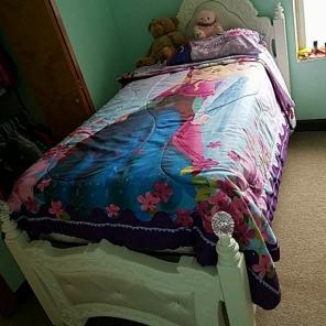 Twin size beds. Pillowtop mattress