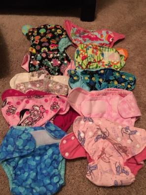 10 Brand New Cloth Diapers