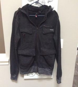 Element Men’s Black And Grey Hoodie