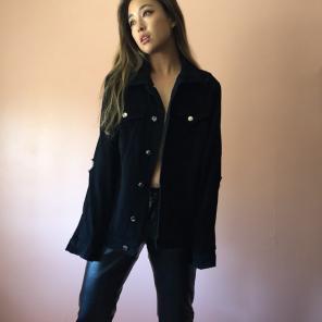 Good American Oversize Denim Jacket