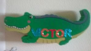 PERSONALIZED KIDS MAGNETIC HOLDER