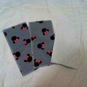 Minnie Mouse Cloth Wipes 3 Set
