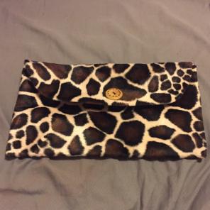 Leopard Print Clutch