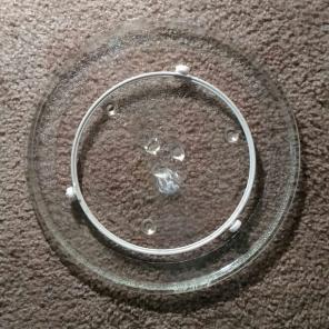 Microwave oven 11" rotating plate & ring