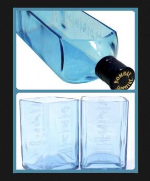 Bombay Sapphire Gin Upcycled Gift Set