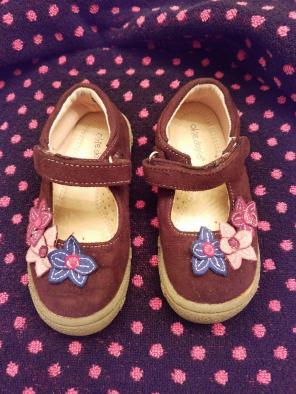 Brown Mary Jane's - size 8