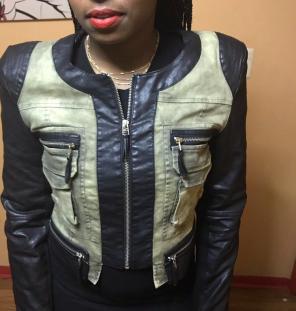 Military Inspired Jacket Size M