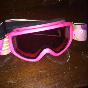 Pink Ski Goggles