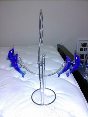 Dolphin swinging decoration