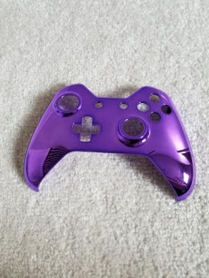 Purple Chrome Xbox One Controller Shell