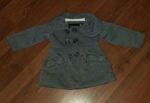Dark gray baby walking jacket